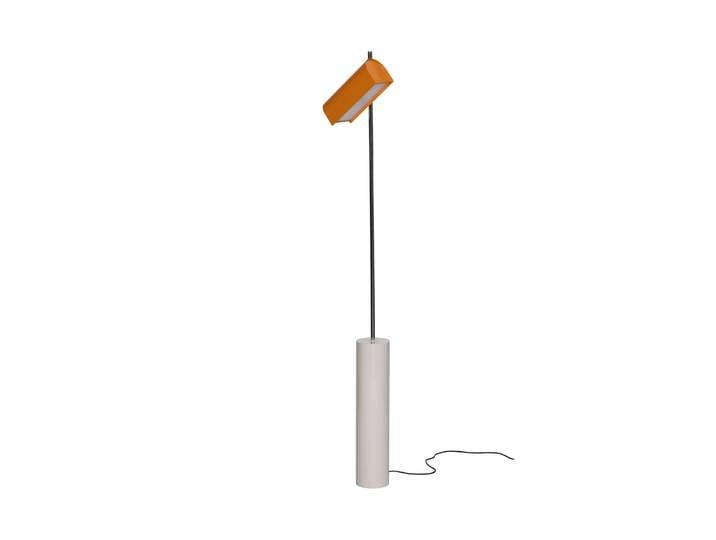 HÜBSCH - Lampadaire Reflector - Orange - Fer