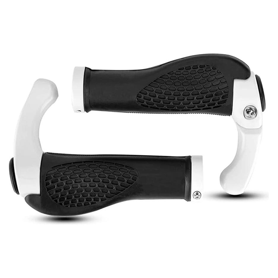 Rockbros BT1007W Bicycle Holder Set with Horns - White (1701423730)