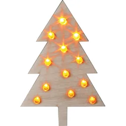 SOL-EXP 76335 - Weihnachtsbaum mit Flacker-LEDs, Lötbausatz für USB (Powerbank o