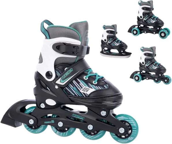 Inliner Kinder FunActiv Trilo 4in1 (Schwarz - 34-37)