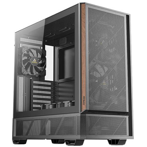 Antec P30 ARGB Midi Tower ohne Netzteil schwarz/braun