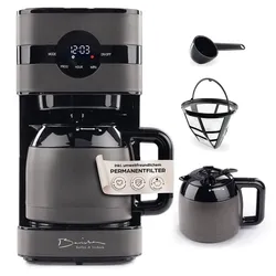 Barista Filterkaffeemaschine Touch Iso mit Isolierkanne, LED-Touchdisplay, Timer
