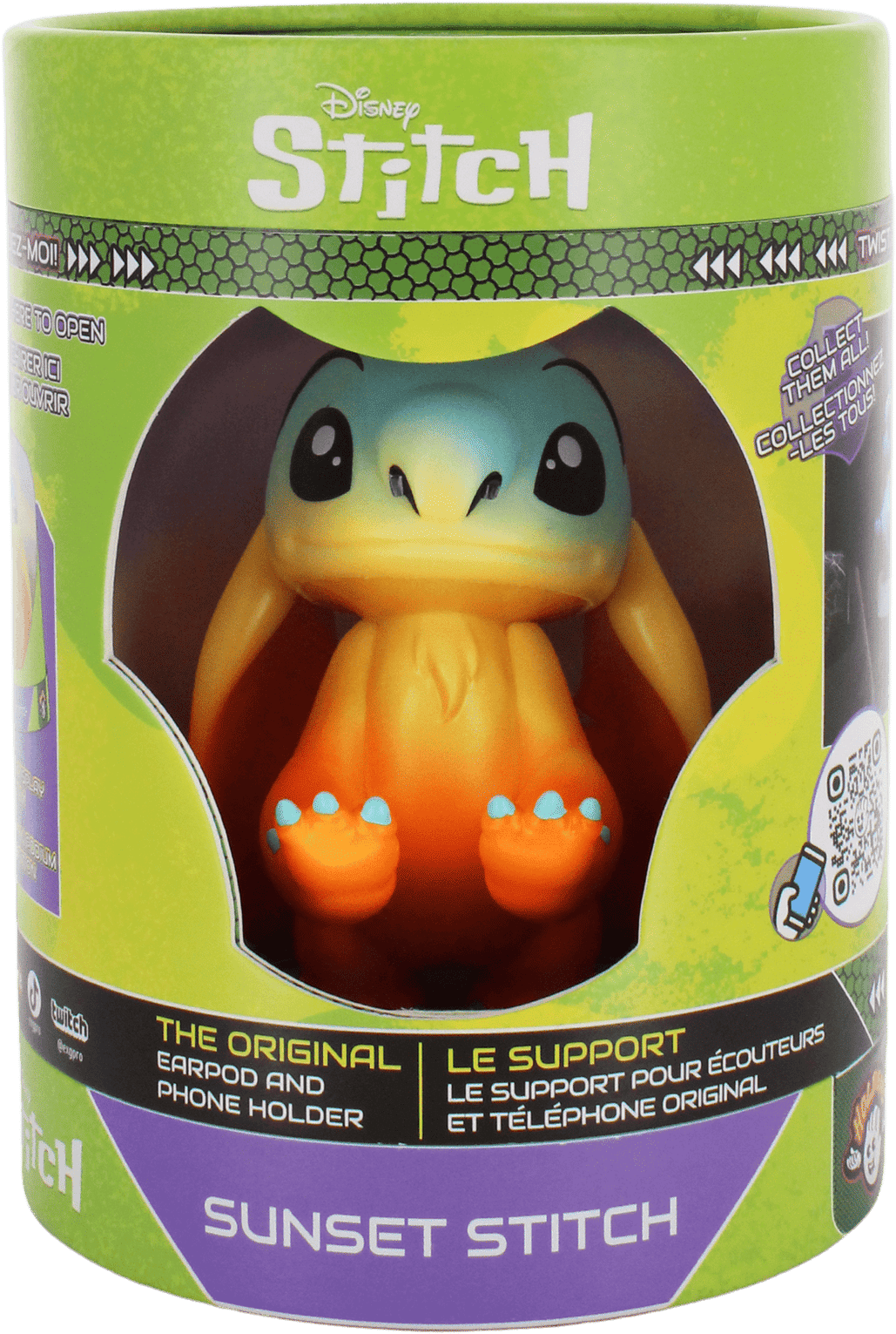 Cable Guys Mini Disney Lilo ; Stitch Sunset Stitch Phone Stand - Official Disney-Licensed - 4 in Tall - EXG Pro