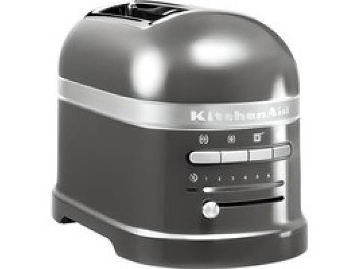 Grille-pain KitchenAid Artisan 2 tranches - Gris étain - Fonction décongélation et maintien au chaud