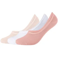 3er Pack s.Oliver Essentials Elastic Tape Füßlinge 4040 - coral cloud 35-38