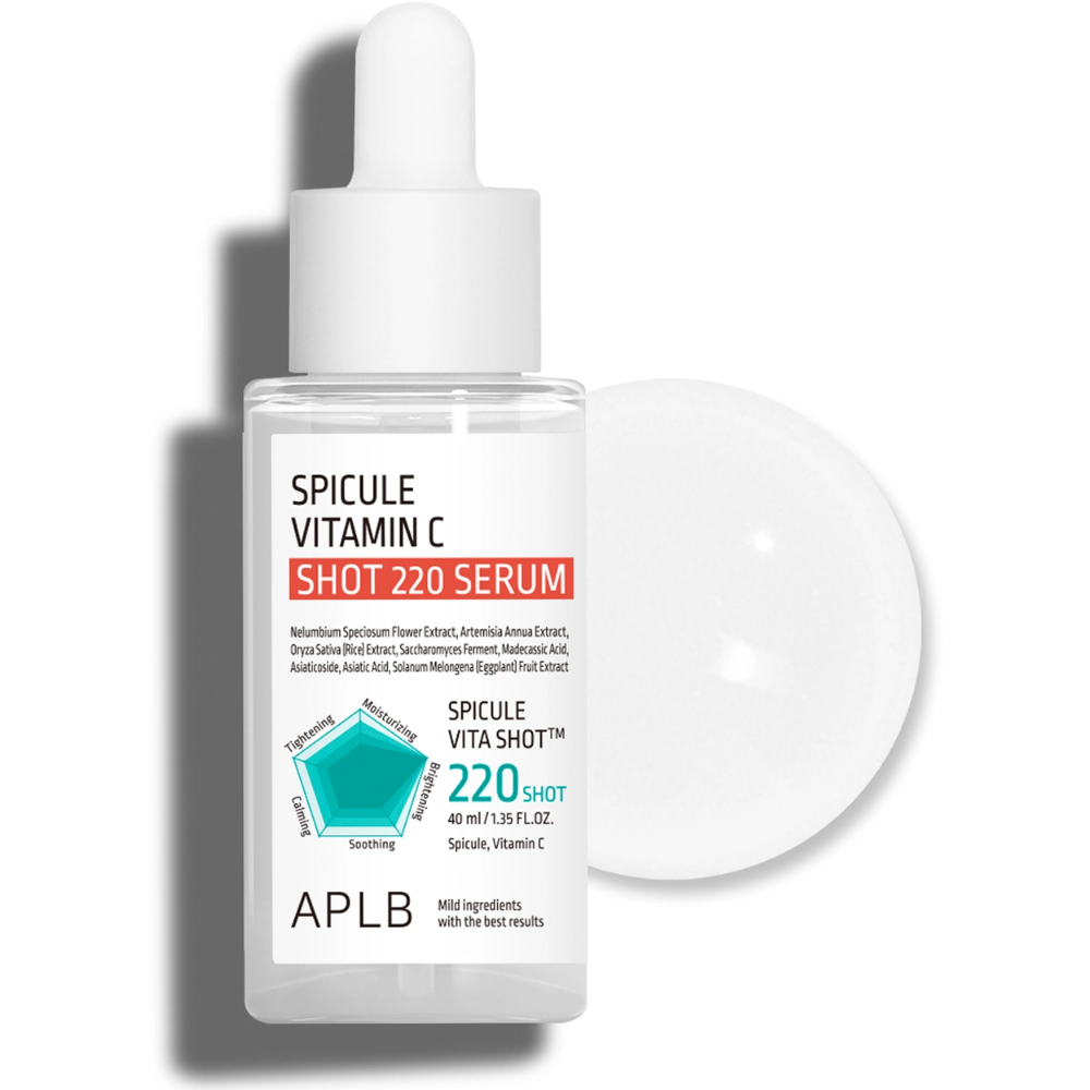 APLB Spicule Vitamin C Shot 220 Facial Serum 40mL