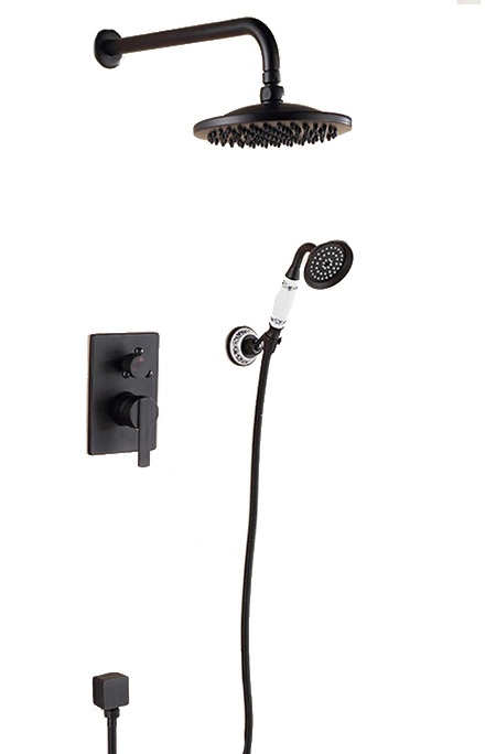 Duschmischer Up-Retro-Stil Schwarz Victoria Lauferi