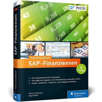 SAP-Finanzwesen, Gebundene Ausgabe von Heinz Forsthuber,Jörg Siebert, Rheinwerk, 978-3-8362-3990-5