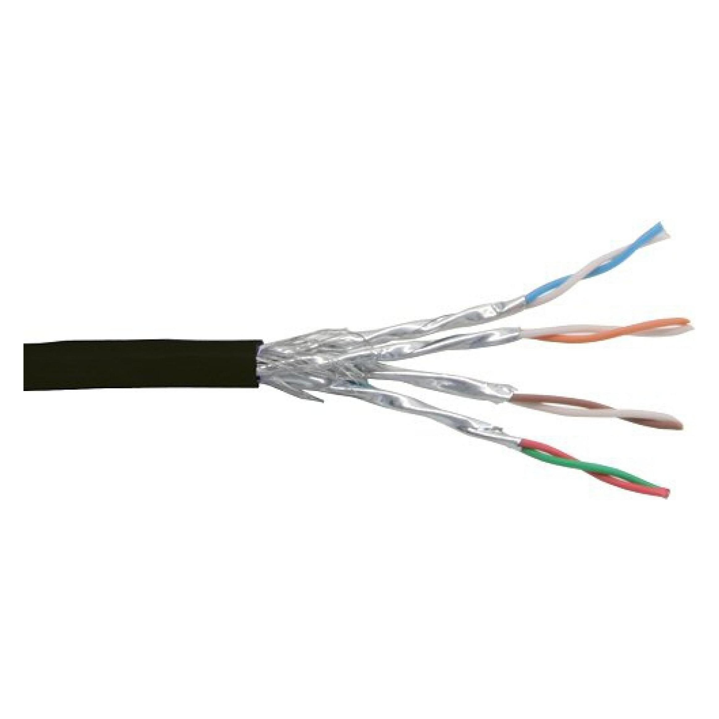 InLine Patchkabel Cat.6 S/FTP (PiMf) (S/FTP, CAT6, 100 m) (76499S)