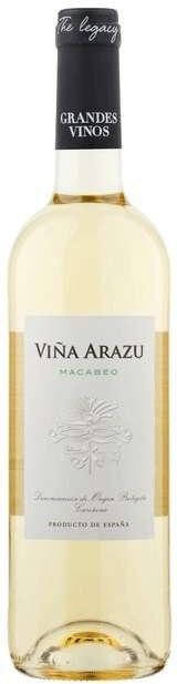 Grandes Vinos y Viñedos Viña Arazu Blanco Vino Blanco D.O. Cariñena 75cl