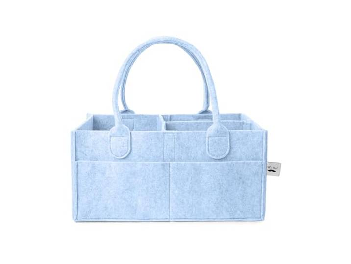 Mr. Pen Baby-Wickeltasche, Auto-Organizer, tragbarer Organizer für Wickeltisch, weiche blaue Farbe