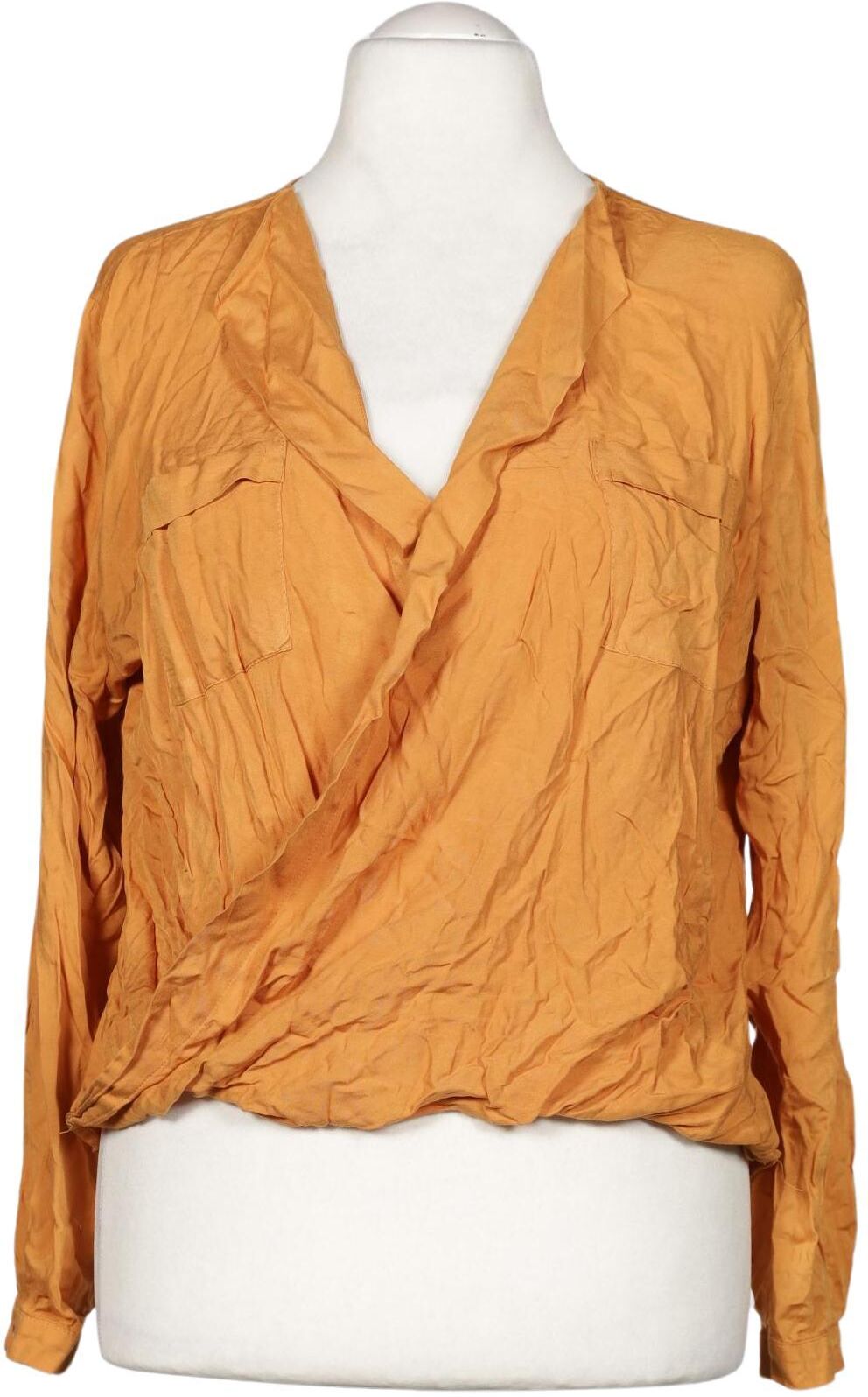Taifun Damen Bluse, Orange, Gr. 3Xl, Viskose - Second Hand
