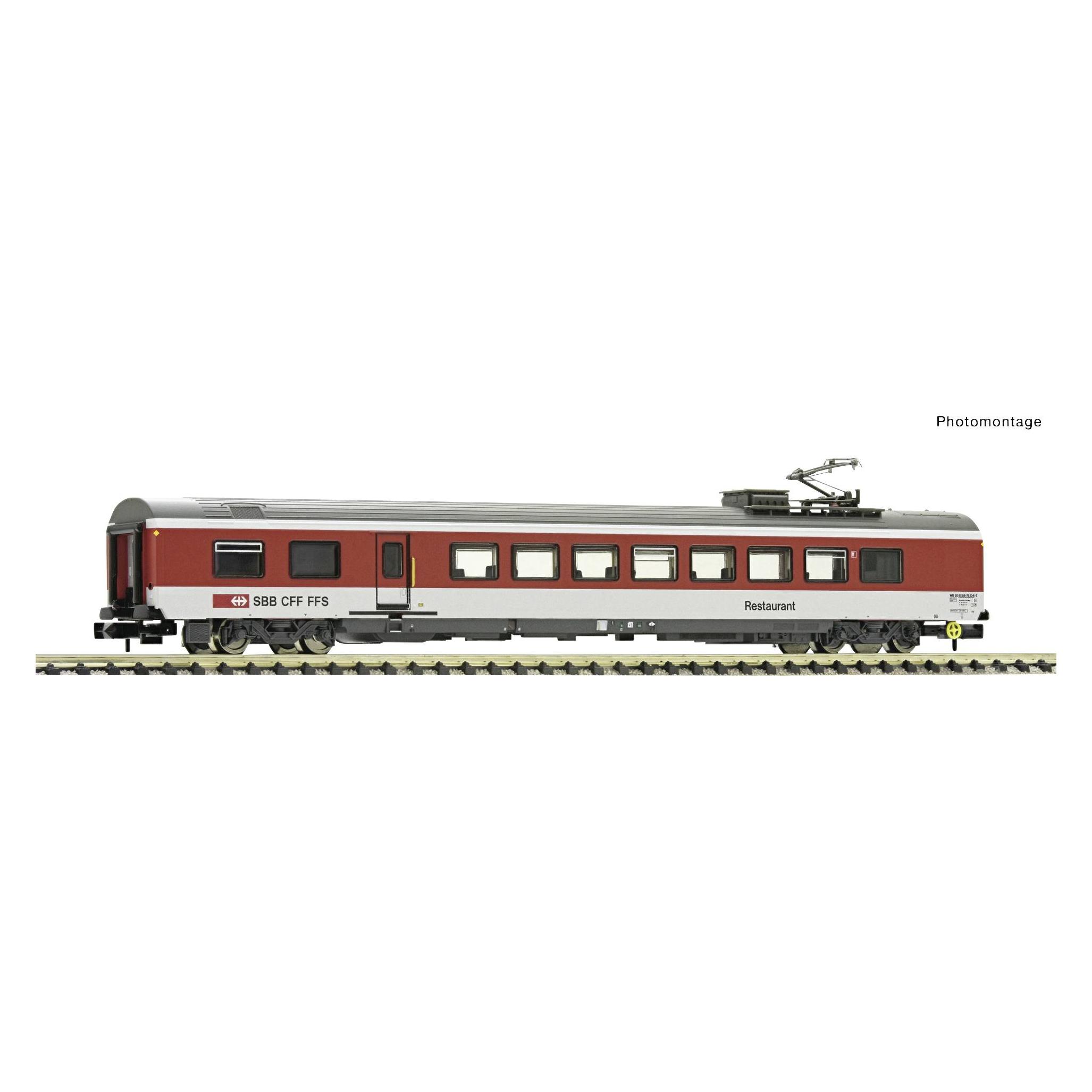 Fleischmann 6260060 N Speisewagen Typ EW IV, Gattung WR der SBB (Spur N) (6260060)
