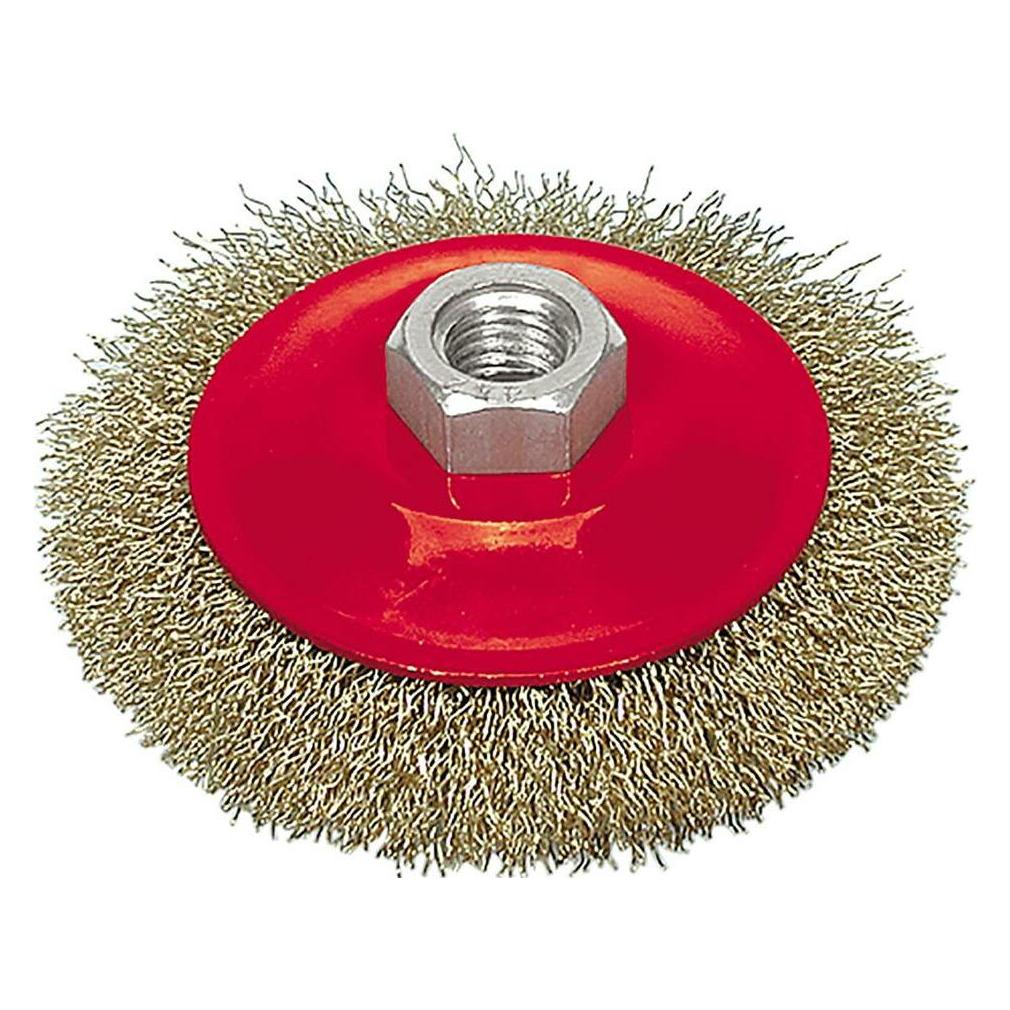 Toya Tellerbürste Welldraht 100 mm (06972)