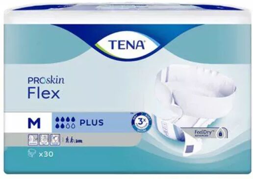 Tena Pañal Flex Plus M x30
