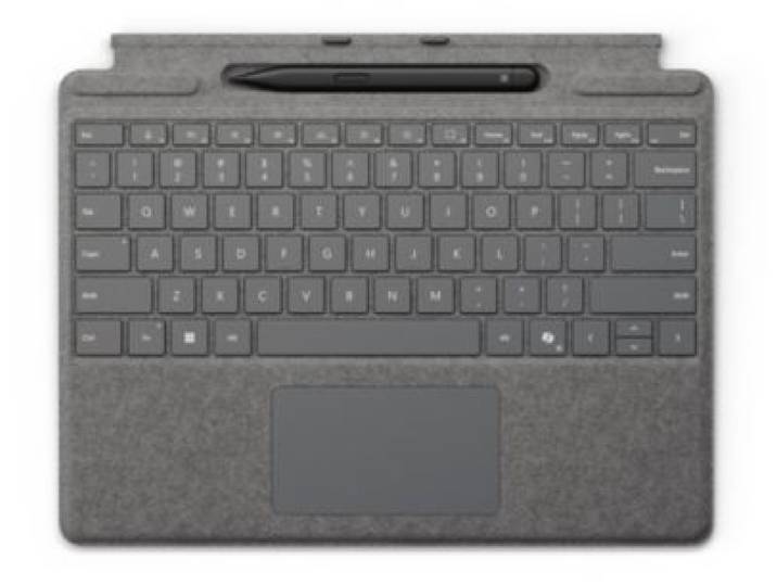 Microsoft - Clavier Surface Pro Keyboard + Stylet Platine