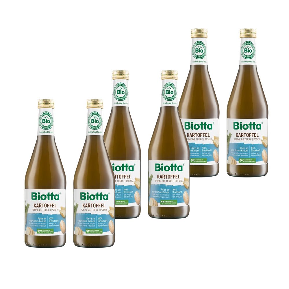 Biotta Bio Kartoffel, Saft 6x500 ml