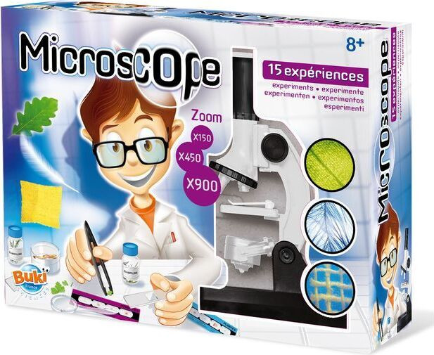 Buki France Kindermicroscoop met 15 experimenten