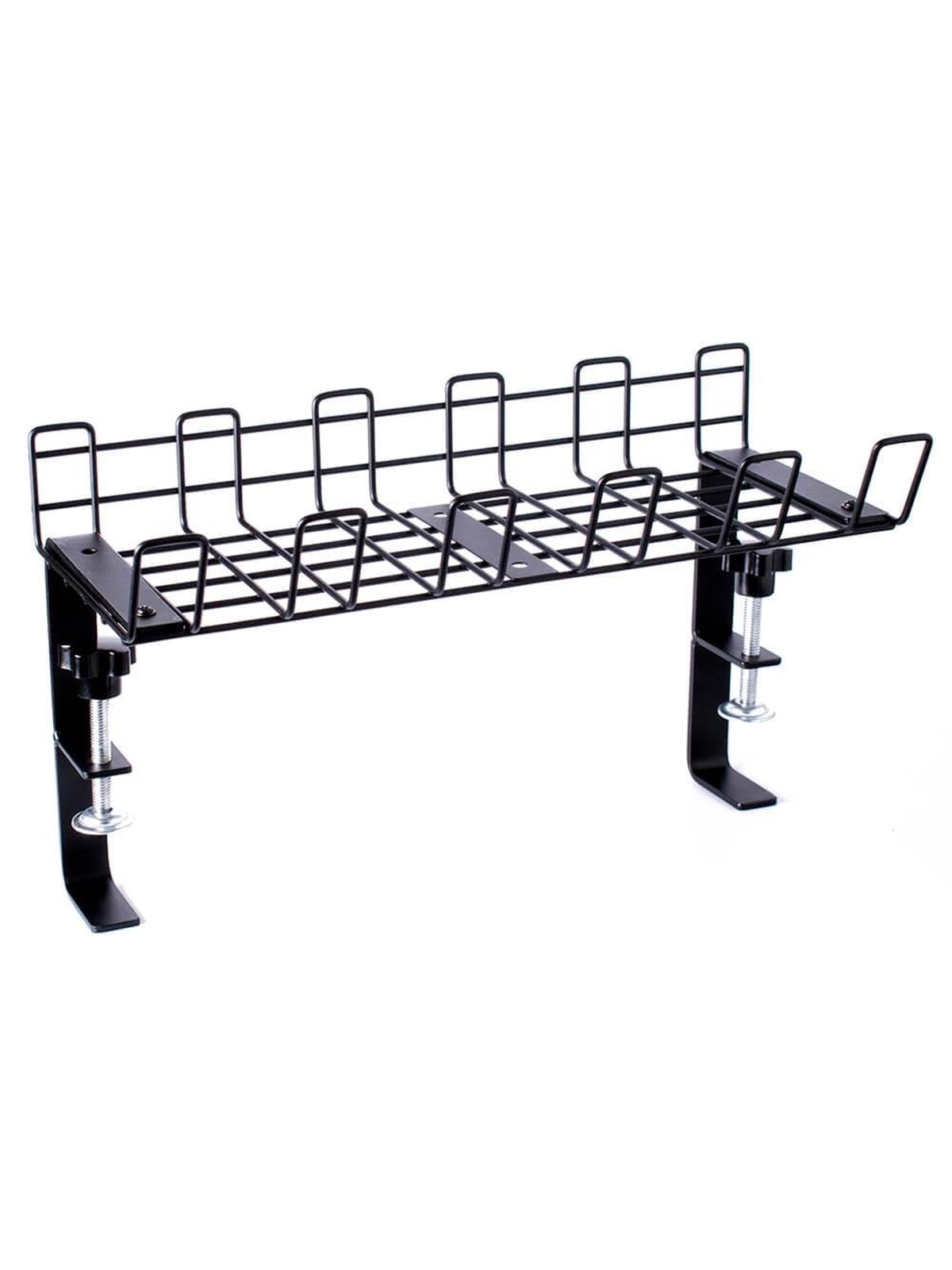 Desire2 Deskmate Cable Basket Clamp Mount Black