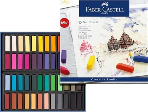 Faber-Castell Softpastellkreiden Mini 48er Kartonetui 3 Stk