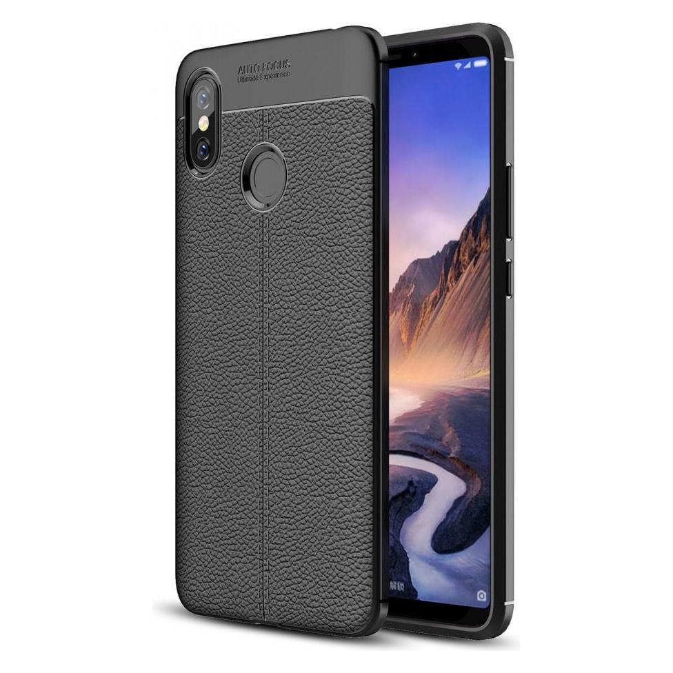 Screenguard Xiaomi Mi Max 3 Hülle Leather Design TPU Cover (Xiaomi Mi Max 3) (00024560)