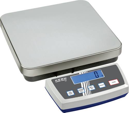 Kern Plattformwaage DE 150K2D Wägebereich (max.) 150kg Ablesbarkeit 2 g, 5g über Steckernetzteil Silber