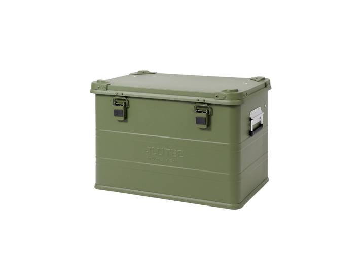 Alutec Industry 73 - Aluminium kist - Stapelbaar - Groen