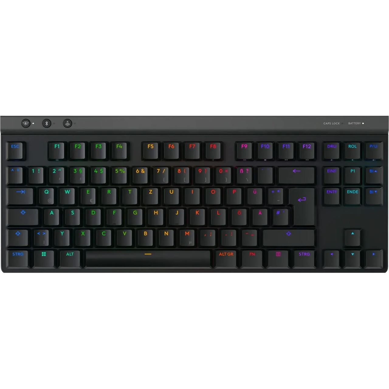 Logitech G515 Lightspeed TKL Logitech GL LINEAR USB und Bluetooth Deutsch schwarz (kabellos)