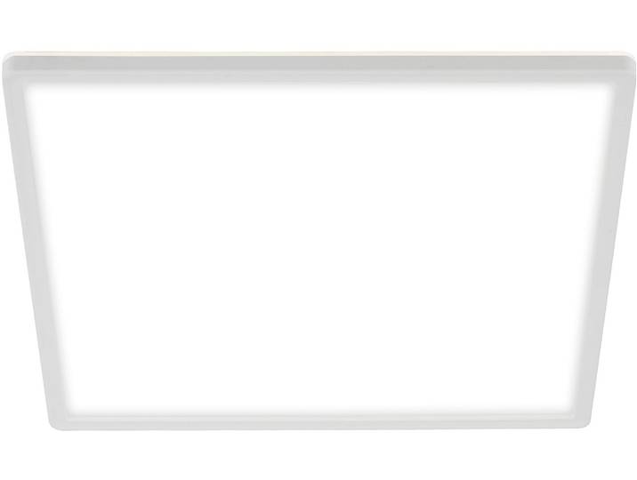 BRILONER LEUCHTEN LED Panel 7156416 SLIM , schwarz, Leuchten, Deckenlampe, 29,3x29,3x2,8cm, Weiß, 18W, Wohnzimmer, Schlafzimmer, LED Panel