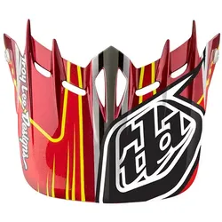 TROY LEE DESIGNS D2 HELMVISIER (CM), PULSE, RED