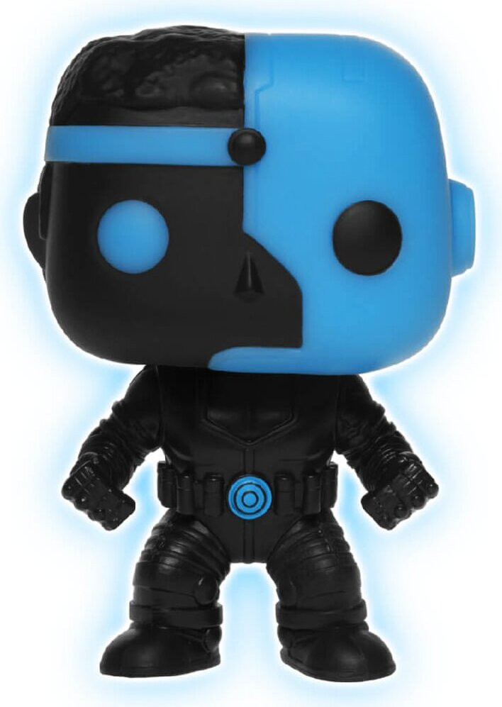 Funko Pop! DC Super Heroes Cyborg 95 Exclusieve Editie Vinyl Figuur die in het donker oplicht