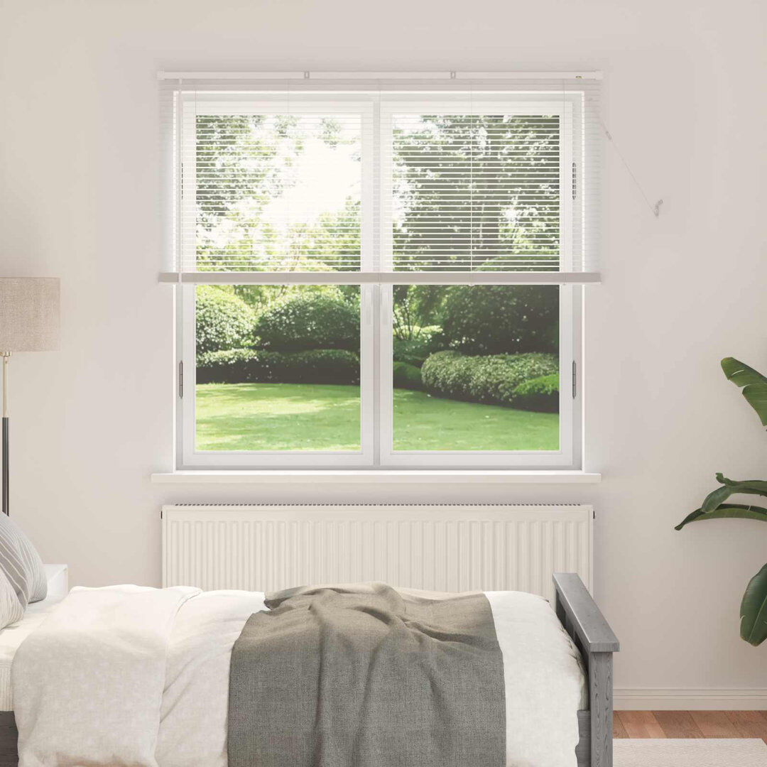 Metro Venetian Blind White 150cm W X 150cm L