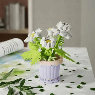 Inspire Picks DIY Eternal Flower Building Blocks Creative Assembling Toy For Kids & Decorative Gifts margaret