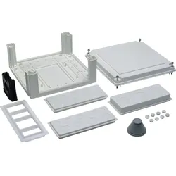 Hager Kabelanschlusskasten, univers, 324x307x149mm, IP54, SKII, seitlich leer