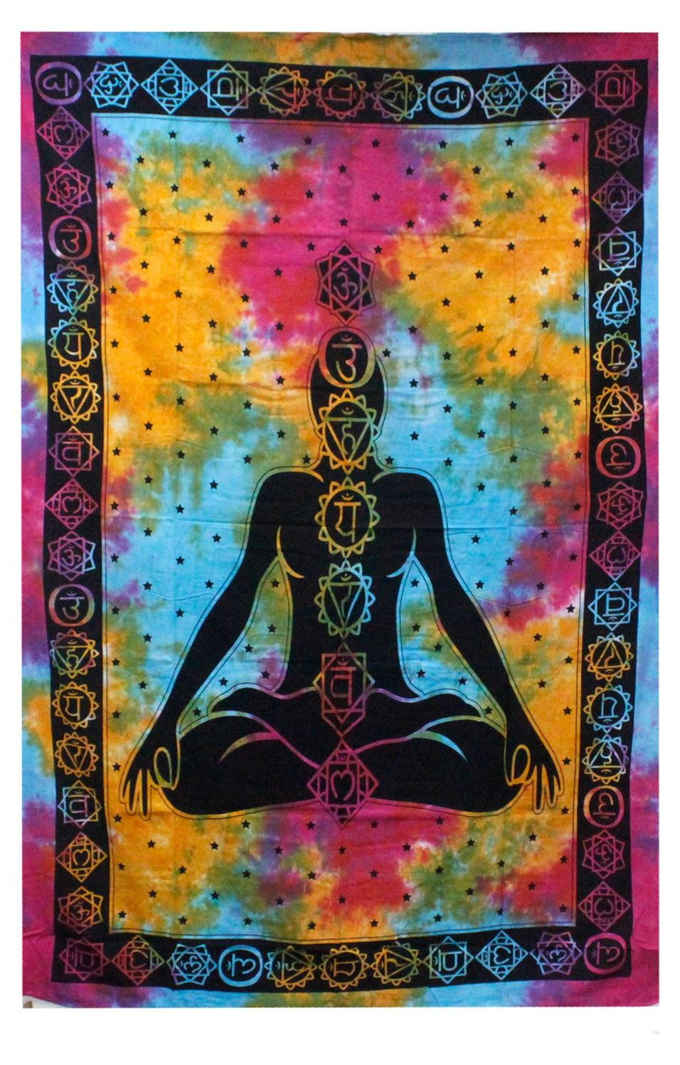 Ancient Wisdom Buda Chakra katoenen placemat