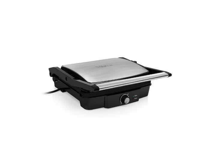 Kontaktgrill TRISTAR GR-2853 2000 W , silber (schwarz, silberfarben), Kontaktgrill_Standgrill_Tischgrill_Teppanyakigrill, Kontaktgrill
