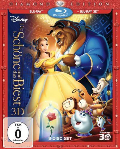Gary Trousdale - Die Schöne und das Biest (Diamond Edition + Blu-ray 3D) [Blu-ray] - Preis vom 04.10.2026 03:51:26 h