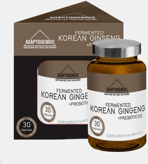 BIOSERUM FERMENTED KOREAN GINSENG + PREBIOTICOS ADAPTOGENIU