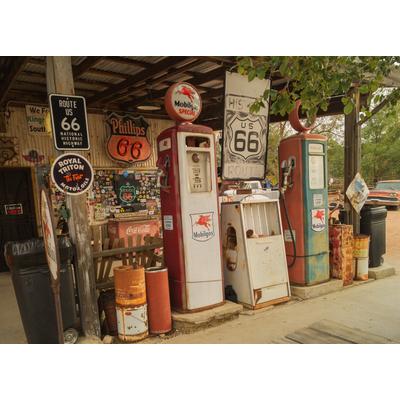 Fototapete PAPERMOON "Route 66 Arizona", bunt, B:2,5m L:1,86m, Vlies, Tapeten