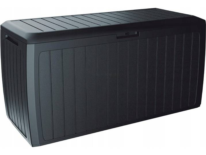 Zahradní box BOXE BOARD 116 cm - 290 l - barva: antracit