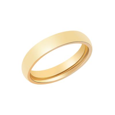 Partnerring AKZENT "One Desire, goldfarbig, langlebig" Gr. 60, gold (goldfarbig), Fingerringe, Herren, 60, Edelstahl