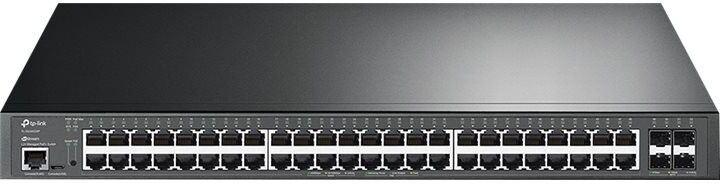 TP-LINK JetStream TL-SG3452XP 48-Port Gigabit L2+ Managed Switch with 48-Port PoE+ (500W) and 4x 10GE SFP+