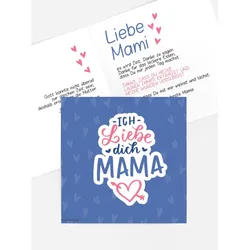 Grußkarten zum Muttertag selbst gestalten mit Spruch und Fotos im Onlinedesigner bei Meine-Kartenmanufaktur.de