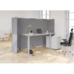 Steh Sitz Schreibtisch elektrisch Fremma