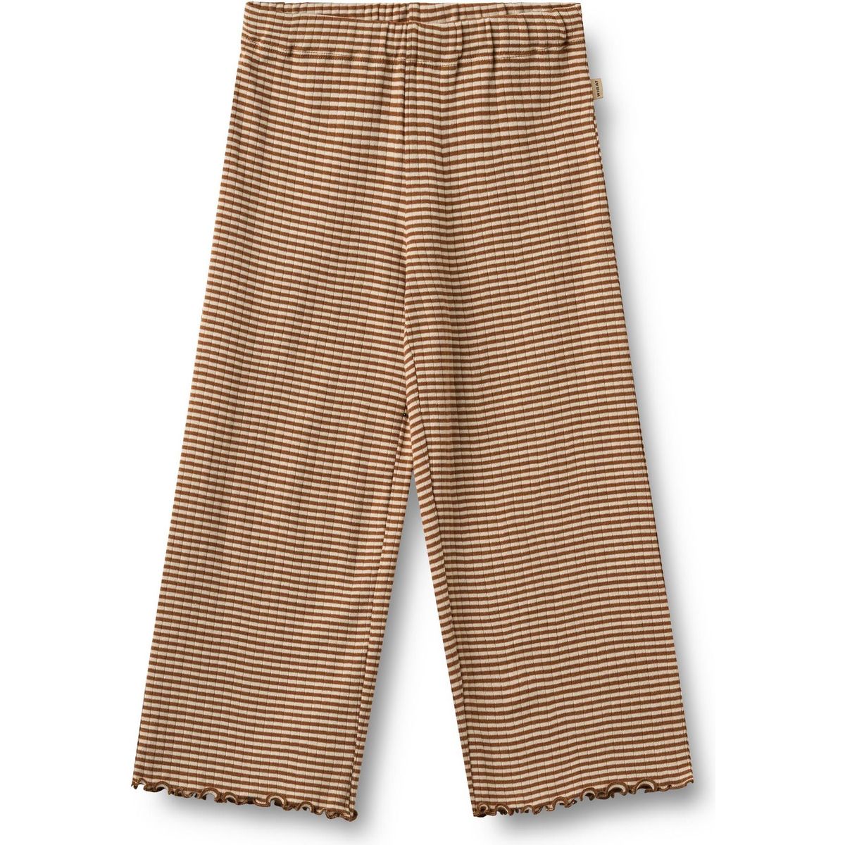 Wheat Jersey Pants Ela warm hazel stripe (3017) 140 0865-104-GOTS-3017-140/10y