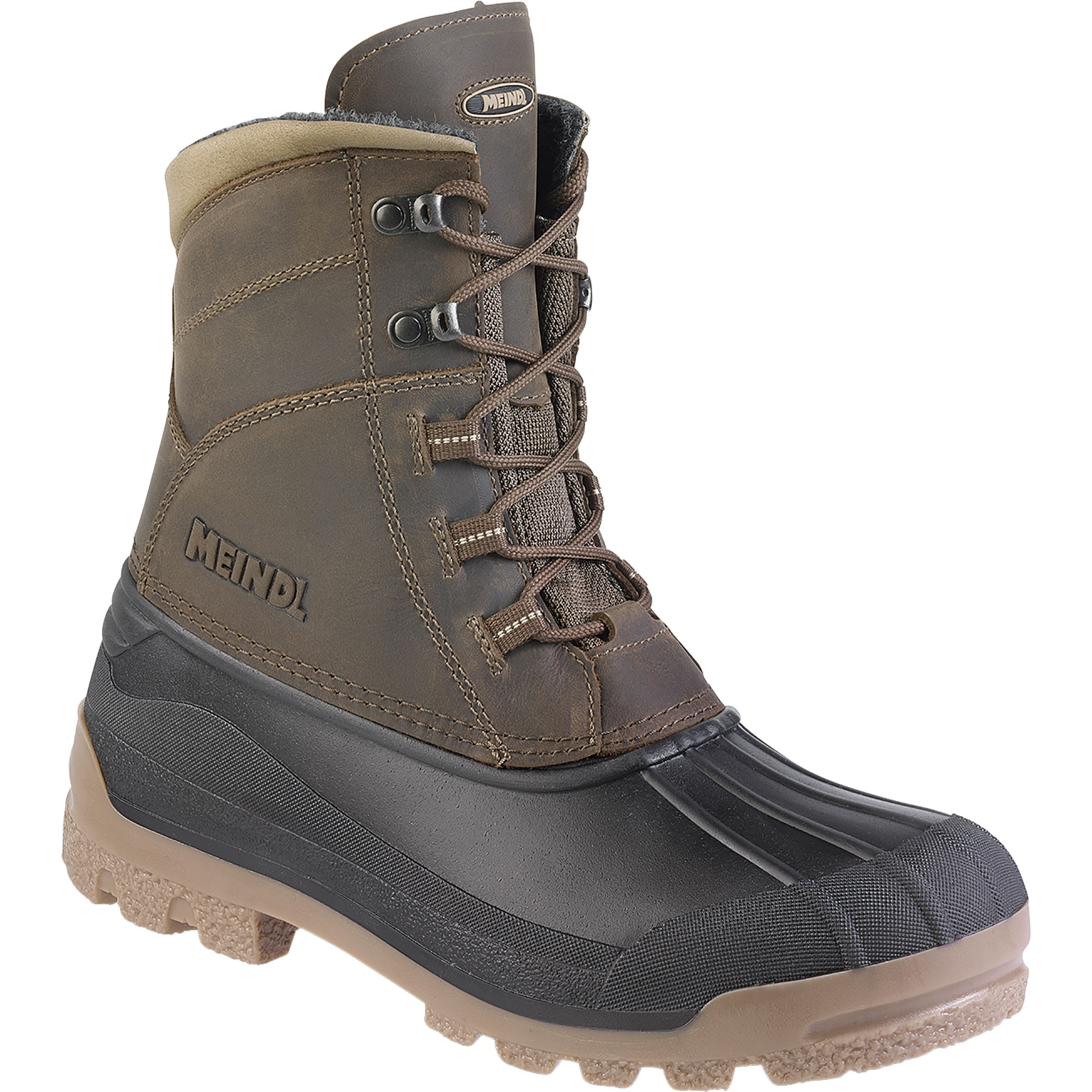 Meindl Cervinia Damen Winterschuhe & Winterstiefel braun Größe 42 Lifestyle Wasserabweisend