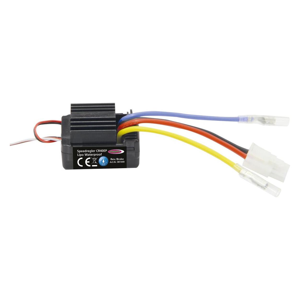 Jamara Speedregler CR40EP Lipo WaterproofBürste (81449)