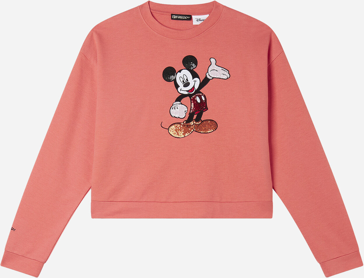 Freddy Topolino W - Felpa - Donna - Arancione L