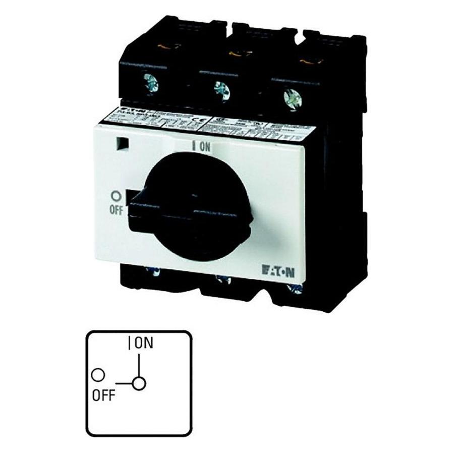 Eaton Ein-Aus-Schalter Vert.-Einbau P3-63/IVS (041099)