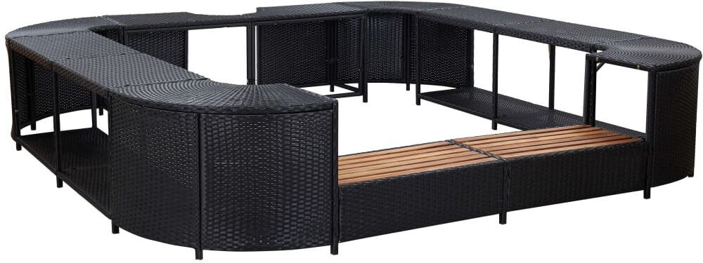 Freeport Park Odonnell Spa Surround Black